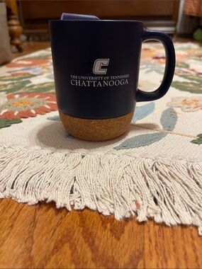 The University of Tennessee Chattanooga Blue Cork-Bottom Mug